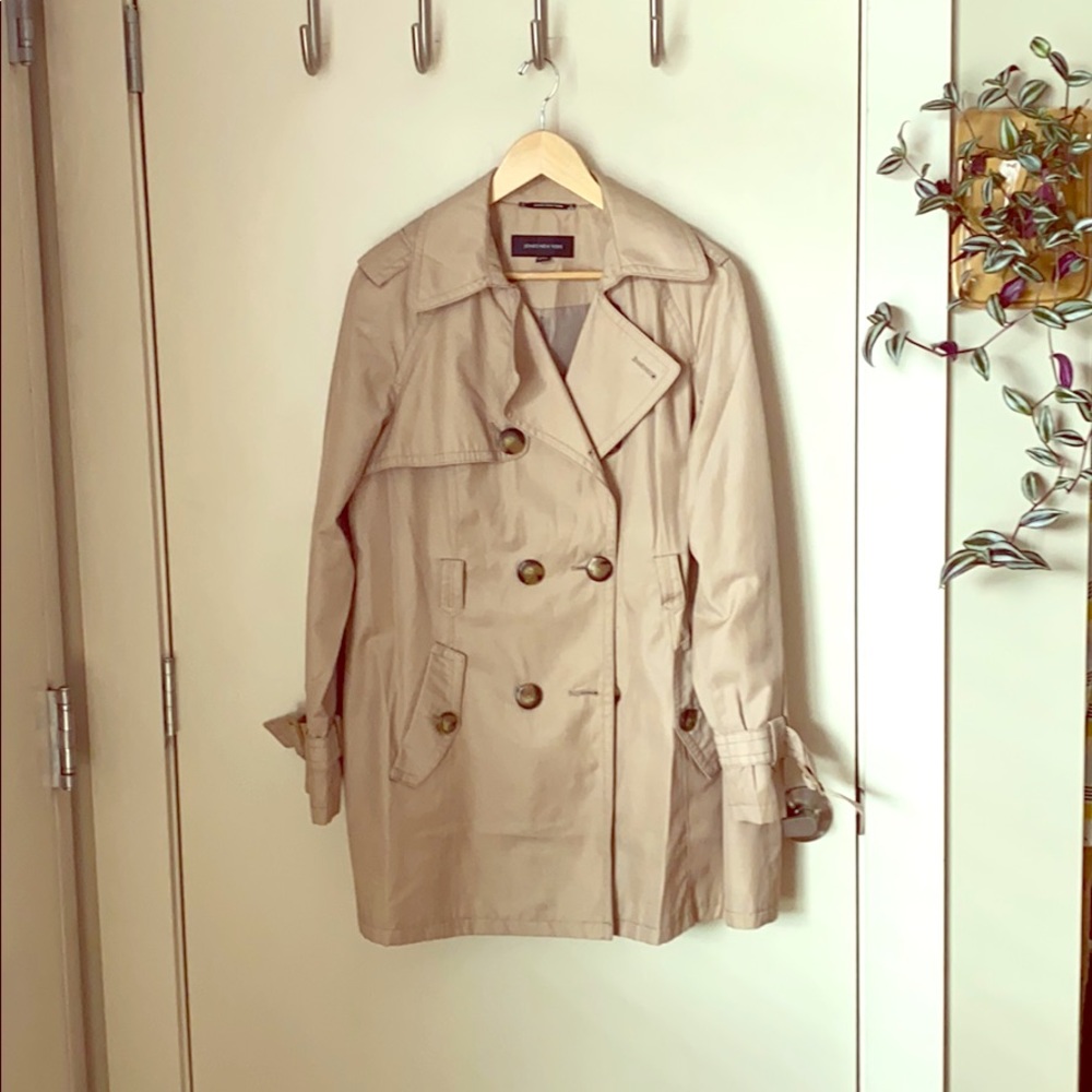 Jones New York Size L Trench Coat